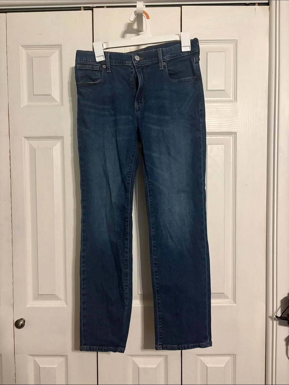 Old Navy Dark Blue Straight Jeans for Kids